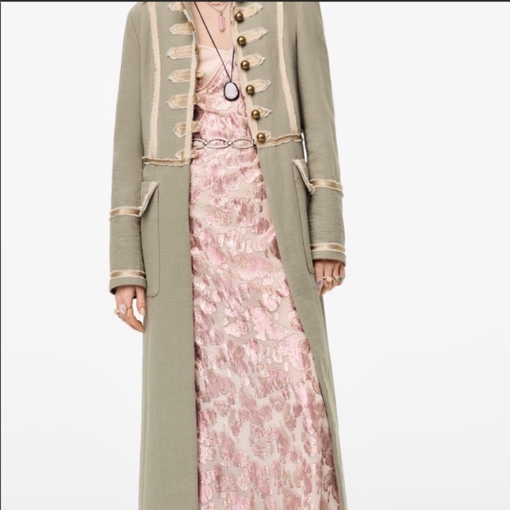Zara limited edition Military Coat